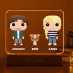 Personalisierte Funko-Lampe mit Namen Miniaturansicht von Personalisierte Funko-Lampe mit Namen