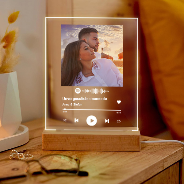 Personalisierte Spotify-Lampe