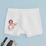 Miniaturansicht von Boxershorts „Dein Eigentum“ mit personalisiertem Foto und Namen