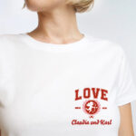 Miniaturansicht von Personalisierbares Cupido-T-Shirt mit Namen