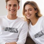 Miniaturansicht von Personalisierbares Love-T-Shirt mit Foto und Text