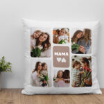 Miniaturansicht von Personalisierbares Mama-Kissen mit sechs Fotos
