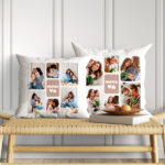 Miniaturansicht von Personalisierbares Mama-Kissen mit sechs Fotos