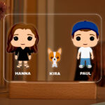 Miniaturansicht von Personalisierte Funko-Tafel mit Namen
