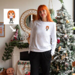 Miniaturansicht von Funko-Pyjama für Sommer oder Winter mit personalisiertem Text