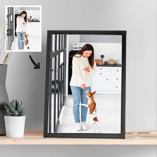 Platte oder Lampe mit deinem personalisierten Foto
