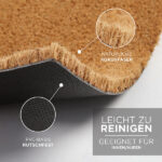 Miniaturansicht von Fußmatte mit Familienillustration von hinten und personalisiertem Text