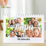 Puzzle Papa mit 4 personalisierten Fotos im Collage-Design Miniaturansicht von Puzzle Papa mit 4 personalisierten Fotos im Collage-Design