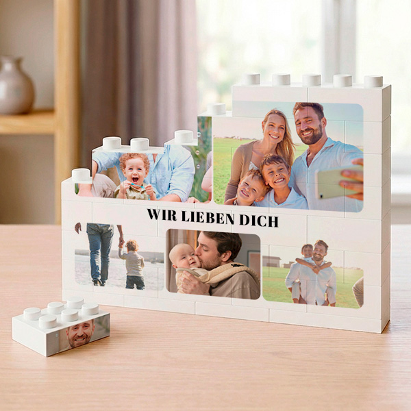 Puzzle Porträts mit Fotos und personalisiertem Text
