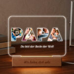 Miniaturansicht von Papa Lampe mit Fotos personalisiert