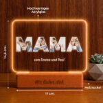 Miniaturansicht von Personalisierte Mama-Lampe mit Fotos