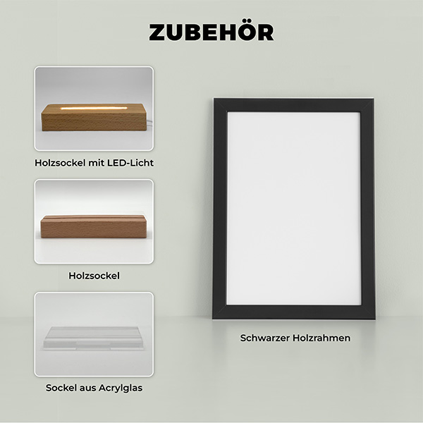Personalisierte mehrfarbige Mama-Lampe