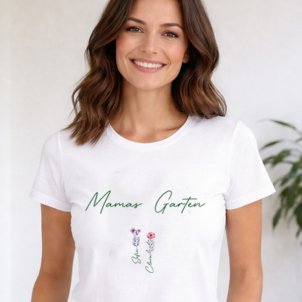 Pyjama Der Garten von Mama mit personalisierten Namen