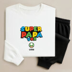 Miniaturansicht von Super-Papa-Pyjama mit personalisierten Namen