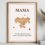 Miniaturansicht von Puzzle-Poster für Mama mit Personalisierten Namen