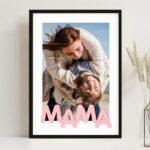 Miniaturansicht von Poster für Mama mit personalisiertem Foto