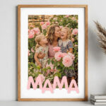 Miniaturansicht von Poster für Mama mit personalisiertem Foto