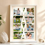 Miniaturansicht von Vertikales Poster für Mama mit personalisierten Fotos
