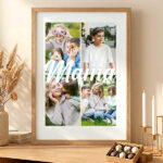 Miniaturansicht von Poster für Mama mit 4 personalisierten Fotos