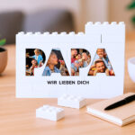 Miniaturansicht von Puzzle Papa mit Fotos und personalisiertem Text