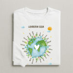 Planeten-T-Shirt für Lehrkräfte mit personalisierten Namen Miniaturansicht von Planeten-T-Shirt für Lehrkräfte mit personalisierten Namen
