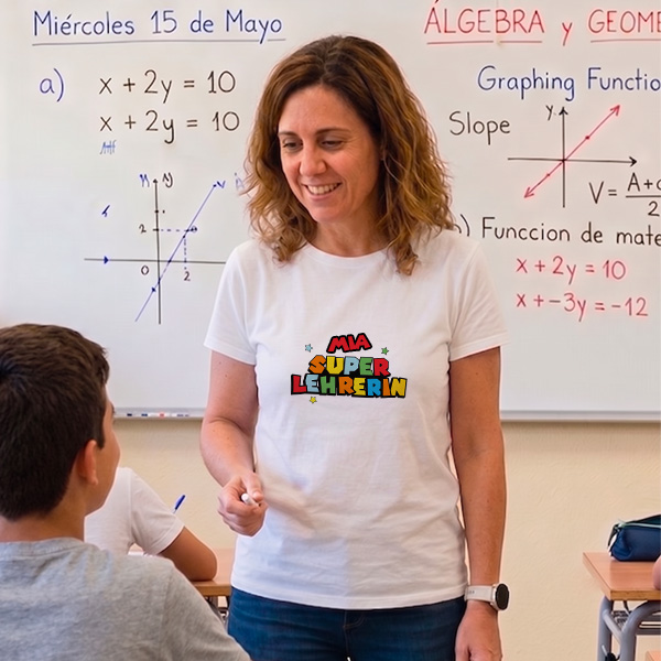 Super-Profe-T-Shirt mit personalisierten Namen