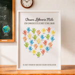 Miniaturansicht von Poster für Lehrkräfte mit Händen und personalisierten Namen
