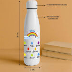 Miniaturansicht von Flasche Regen mit Name und personalisiertem Text