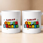 Miniaturansicht von Super-Profe-Tasse mit personalisierten Namen
