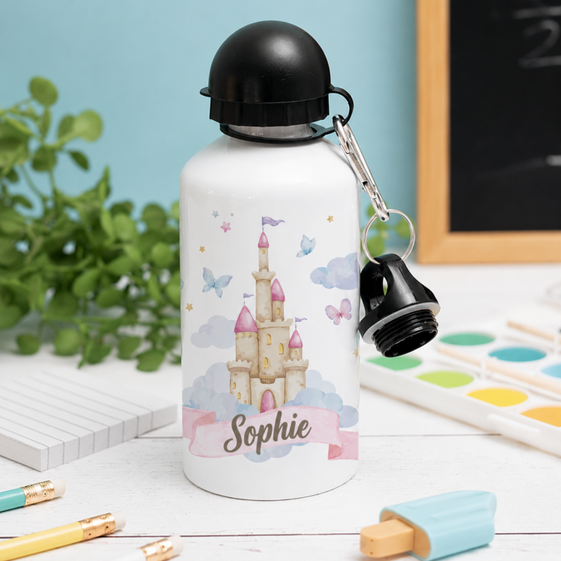 Personalisierte Kinderflasche mit Feen
