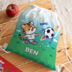 Miniaturansicht von Personalisierter Kinder-Turnbeutel Fußball