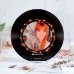 Miniatura de Placa Disco Vinilo Spotify con Foto y Texto personalizada