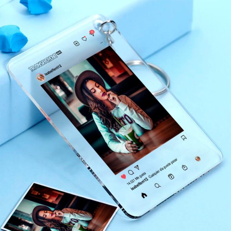 Llavero Instagram personalizado