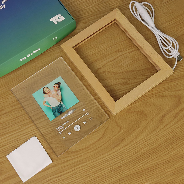 Lámpara Spotify personalizada