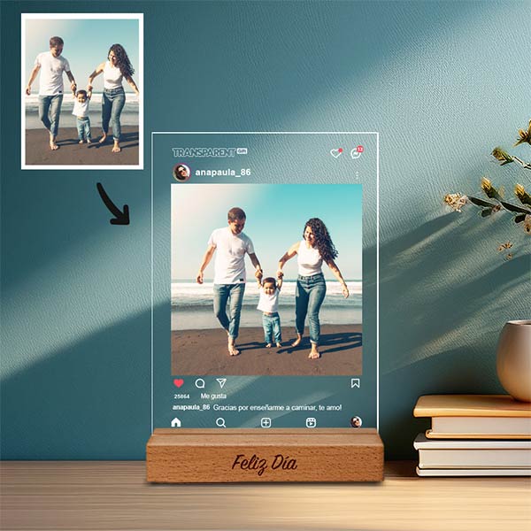 Placa Instagram personalizada