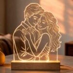 Miniatura de Lámpara ilustrada 3D personalizada