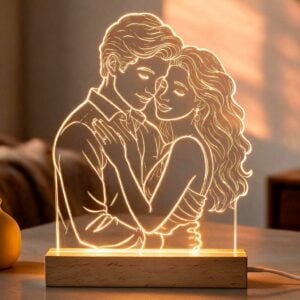 Lámpara ilustrada 3D personalizada