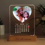 Lámpara calendario con foto personalizada Miniatura de Lámpara calendario con foto personalizada