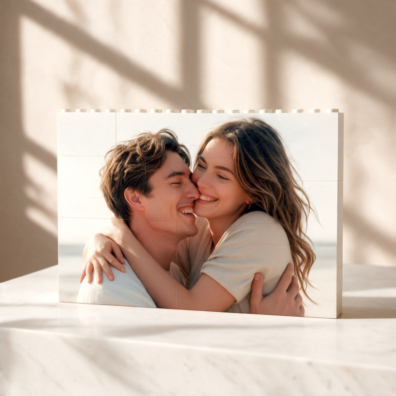 Puzle de bloques con foto personalizado
