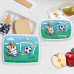 Miniatura de Fiambrera Infantil Fútbol personalizada