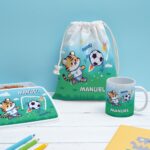 Miniatura de Fiambrera Infantil Fútbol personalizada