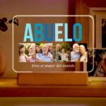 Miniatura de Lámpara Abuelo multicolor personalizada