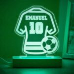 Lámpara Camiseta de Fútbol personalizada Miniatura de Lámpara Camiseta de Fútbol personalizada