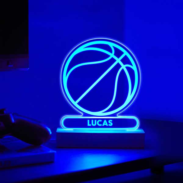 Lámpara Pelota Basquet personalizada