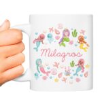 Taza Infantil Irrompible Sirenitas y Mar con Nombre personalizada Miniatura de Taza Infantil Irrompible Sirenitas y Mar con Nombre personalizada