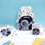 Miniatura de Taza Infantil Irrompible Astronauta con Nombre personalizada