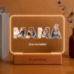 Miniatura de Lámpara Mamá con fotos personalizada
