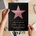 Miniatura de Placa Hollywood con Textos personalizada