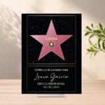 Placa Hollywood con Textos personalizada Miniatura de Placa Hollywood con Textos personalizada