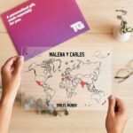 Miniatura de Placa Viajeros con Rotulador y Textos personalizada